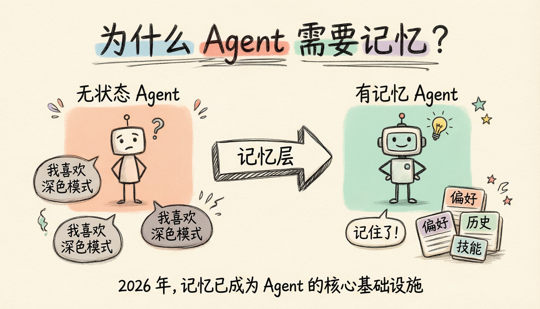 为什么 Agent 需要记忆